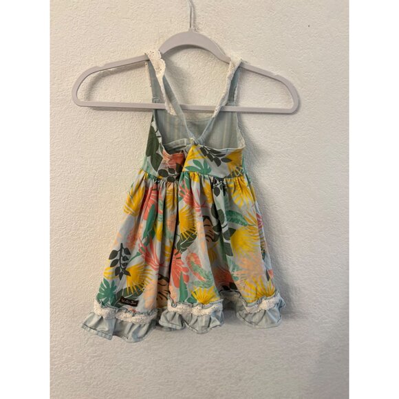 Matilda Jane Jungle Adventure tropical sundress girls kids size 6 - Picture 2 of 5